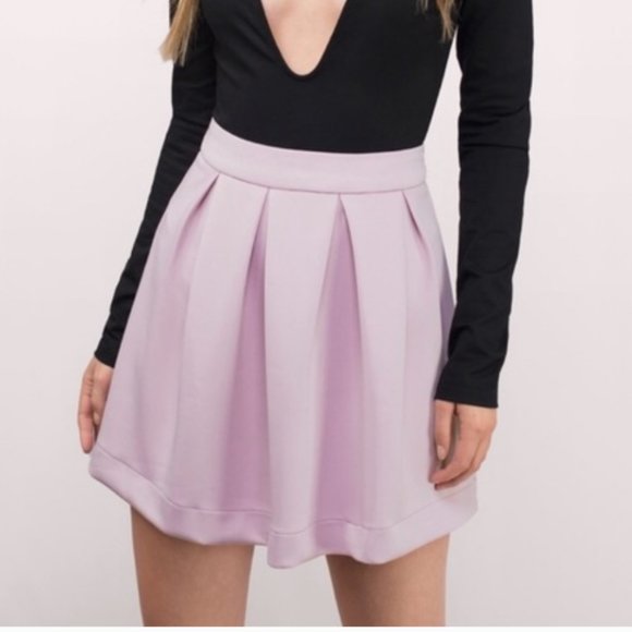 *HOST PICK*NWOT TOBI LAVENDER HIGH WAISTED SKIRT - Picture 10 of 16